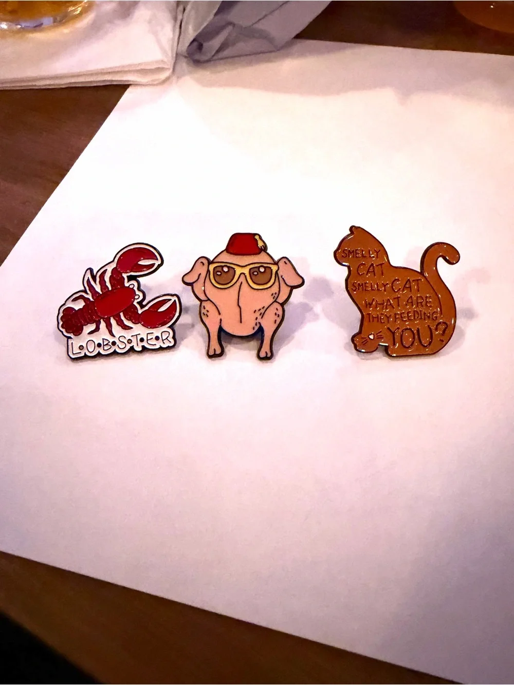 Friend pin set
